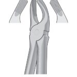 Dental Tooth Extracting Forceps Fig 18 - Upper Molars - LEFT - English Pattern