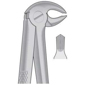 Dental Tooth Extracting Forceps Fig 22 - Lower Molars - English Pattern