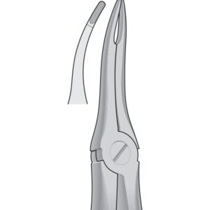 1EP44 Dental Tooth Extracting Forceps Fig 44 - Upper Roots - English Pattern