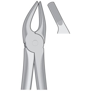 Dental Tooth Extracting Forceps Fig 7 - Upper Premolars - English Pattern