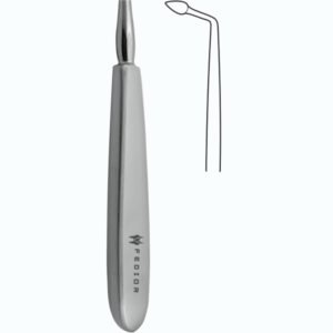 1RE7CH Dental Root Elevator Fig 7 Bernard - Left