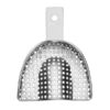 Dental Impression Tray Perforated with Rim Lock - Upper Jaw