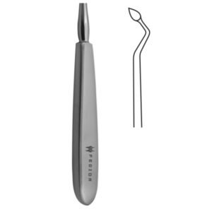 Dental Root Elevator Fig 3 Bernard - Fixed tip elevators