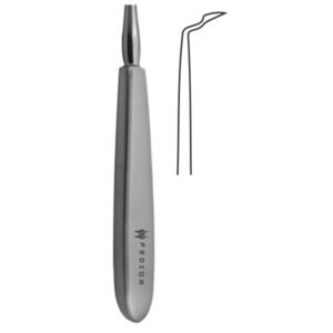 Dental Root Elevator Fig 9 Bernard - Fixed tip