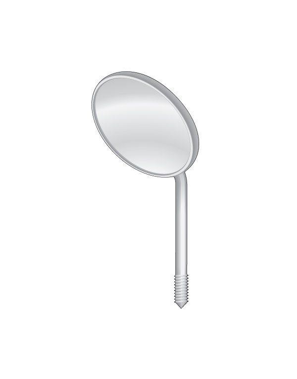 3M13_Dental_Mirror_Fig_3_-_20_mm_Magnifying_-_Cone_Socket