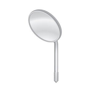 3M37_Dental_Mirror_Fig_4_-_22_mm_Magnifying_-_Cone_Socket